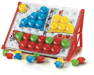 Quercetti FANTACOLOR MOZAIKA 48 szt 4195 - Zabawki kreatywne - miniaturka - grafika 2