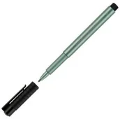 Markery permanentne - Faber-Castell Artist Pen Metallic Zielony 1,5 - miniaturka - grafika 1