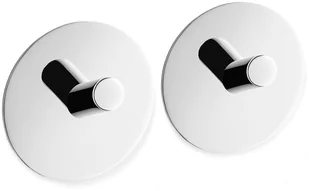 Zack Zestaw 2 wieszaków łazienkowych Duplo okrągłe 40332 - Wieszaki łazienkowe - miniaturka - grafika 2