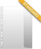 Koszulki na dokumenty - Donau PBS Koszulki zawieszkowe groszkowe z boczną klapą A4 DN247 - miniaturka - grafika 1