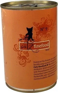 Catz Finefood N.09 Dziczyzna Puszka 400g 5072 - Mokra karma dla kotów Catz Finefood N.09 Dziczyzna Puszka 400g 5072 - Mokra karma dla kotów - miniaturka - grafika 1