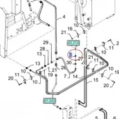 Części i akcesoria do maszyn rolniczych - CNH ZŁĄCZE HYDRAULICZNE 87533859 - miniaturka - grafika 1
