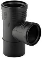 Łączniki, trójniki, kształtki - Geberit trójnik Silent-PP GTEA 87.5° 390.248.14.1 - miniaturka - grafika 1