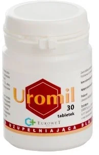 Eurowet Uromil 30tabl. - układ moczowy, ciąża urojona - Suplementy i witaminy dla psów - miniaturka - grafika 2