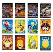 Zeszyty szkolne - Unipap Zeszyt A5 16 kartek w podwójną linię chłopięcy - miniaturka - grafika 1