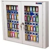 Sejfy i kasy pancerne - PPH AS Szafka na klucze KL-56S - miniaturka - grafika 1