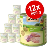 Mokra karma dla kotów - MACs MAC´s Cat karma dla kota 6 x 800 g Kaczka królik wołowina - miniaturka - grafika 1