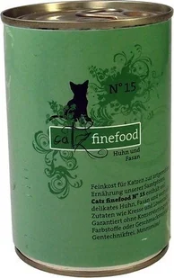 Catz Finefood N.15 Kurczak i Bażant puszka 400g / 4260101762238 - Mokra karma dla kotów - miniaturka - grafika 2