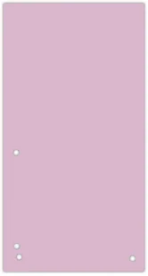 Donau PRZEKŁ. 1/3 A4 KARTON 235x105mm 100szt J.RÓŻOWE - Przekładki do segregatorów - miniaturka - grafika 2