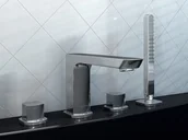 Baterie wannowe i prysznicowe - Kohlman Foxal QB240F - miniaturka - grafika 1