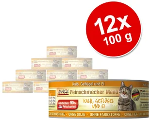 MACs Megapakiet MAC´s Cat Feinschmecker 24 x 100 g Drób & łosoś - Mokra karma dla kotów - miniaturka - grafika 2