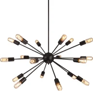 Lampy sufitowe - Azzardo Lampa wisząca ORBIT black by 40446-18BK - miniaturka - grafika 1