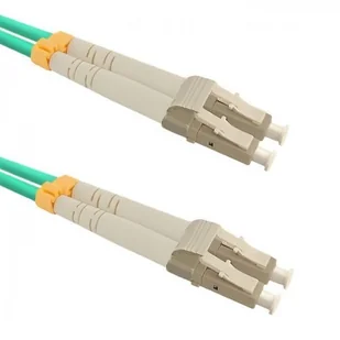Qoltec Patchcord Światłowodowy LC/UPC-LC/UPC MM 50/125 OM4 10m 54347 - Patchcordy - miniaturka - grafika 2