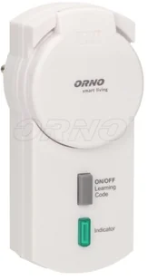Orno 01. Polska Gniazdo bezprzewodowe zewnętrzne do systemu Smart Living z funkcją ściemniania - OR-SH-1703 - Akcesoria do oświetlenia - miniaturka - grafika 5