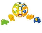 Zabawki interaktywne dla dzieci - Bright Starts Kula edukacyjna Oball - miniaturka - grafika 1