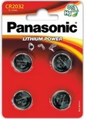 Baterie i akcesoria - Panasonic CR2032EL/4B 4 szt - miniaturka - grafika 1