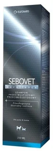 Eurowet SEBOVET excellence Szampon przeciwłupieżowy i przeciwłojotokowy dla psów i kotów 200ml 13469-uniw - Szampony i odżywki dla psów - miniaturka - grafika 2