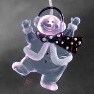 Pozostałe oświetlenie - KonstSmide Wesoły bałwan LED z niebieskim LED - miniaturka - grafika 1