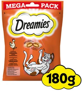 Dreamies Mega Kurczak 4x180g 16232-uniw - Suplementy i witaminy dla kotów - miniaturka - grafika 2