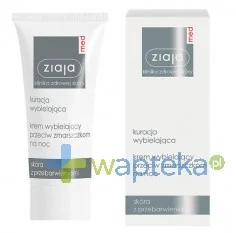 Ziaja MED Kuracja Krem wybielający na noc 50ml - Kremy do twarzy - miniaturka - grafika 3