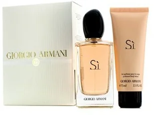 Giorgio Armani Si woda perfumowana 100 ml + mleczko do ciała 75 ml - Balsamy i kremy do ciała - miniaturka - grafika 2