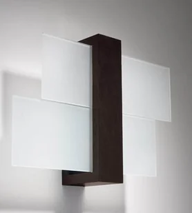 Sollux Lighting Kinkiet FENIKS 1 wenge PEACH PUFF - Lampy ścienne - miniaturka - grafika 2