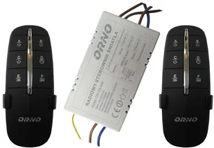 Orno POLSKA Bezprzewodowy 3-kanałowy Statecznik LED oświetlenia, 2 piloty OR-GB-411 O - Akcesoria do oświetlenia - miniaturka - grafika 6