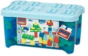 Klocki - Ecoiffier Maxi Bausteine Box - 200 Bausteine, blau 7776 - miniaturka - grafika 1