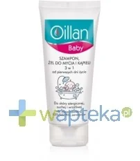 Oceanic S.A. OILLAN BABY 3w1 szampon żel do kąpieli i pod prysznic 200ml - Kosmetyki kąpielowe dla dzieci - miniaturka - grafika 2