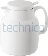 Wyposażenie lokali gastronomicznych - Helios Termos z tworzywa, z pokrywką 1 l, biały | , Mondo Push HELIOS-3144-001 - miniaturka - grafika 1