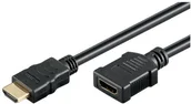 Kable - Wentronic Kabel przedłużający HDMI -bieg.ST  -> -bieg.BU. [s] 31937 - miniaturka - grafika 1