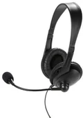 Słuchawki - Vivanco IT-HS Stereo RC czarne - miniaturka - grafika 1