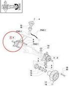 Części i akcesoria do maszyn rolniczych - CNH ZWROTNICA PRAWA 5171706 - miniaturka - grafika 1