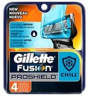 Kosmetyki do golenia - Gillette Fusion Proshield Chill Shaving Gel M) wkład do maszynki do golenia 4 szt - miniaturka - grafika 1