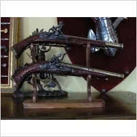 Hiszpania ZESTAW PISTOLETÓW SKAŁKOWYCH Z 1760 - Repliki - broń Hiszpania ZESTAW PISTOLETÓW SKAŁKOWYCH Z 1760 - Repliki - broń - miniaturka - grafika 1