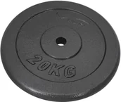Obciążenia - Vivo Obciążenie żeliwne czarne 20kg 4561807 - miniaturka - grafika 1