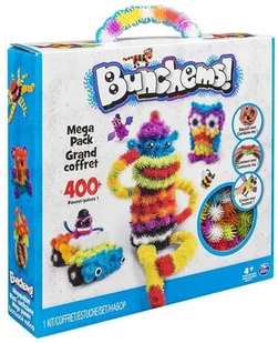 Spin Master Bunchems kolorowe rzepy mega zestaw 406 el 5900022 - Zabawki kreatywne - miniaturka - grafika 4