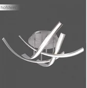 Lampy sufitowe - Paul Neuhaus LINDA lampa sufitowa LED Stal nierdzewna, 4-punktowe (6474-55) - miniaturka - grafika 1