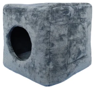BigCATs Kostka 3W1 - Szara - Legowiska dla kotów BigCATs Kostka 3W1 - Szara - Legowiska dla kotów - miniaturka - grafika 1