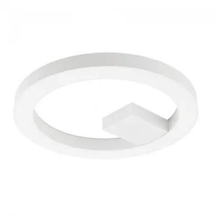 Eglo Plafon lampa oprawa sufitowa Alvendre-S 1x27W LED biała 95613 - Oprawy, klosze i abażury - miniaturka - grafika 3