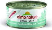 Mokra karma dla kotów - Almo Nature Classic/Legend Kot - Pstrąg i tuńczyk 70g [5036H] 9617 - miniaturka - grafika 1