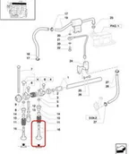 Części i akcesoria do maszyn rolniczych - CNH ZAWÓR WYDECHOWY 87802258 - 87802266 - 87802147 - F0NN6505AD - E9NN6505EC - miniaturka - grafika 1