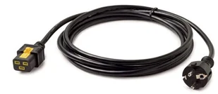 APC Power Cord, Locking C19 To Cee/7 Schuko,3 m AP8755 - Akcesoria do serwerów - miniaturka - grafika 2
