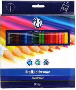 Kredki akwarelowe 24 kolory - Artykuły biurowe - miniaturka - grafika 4