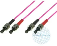 Kable - Tecline 10m 50/125m 2 x ST/2 x ST kabel optyczny 4048889028551 - miniaturka - grafika 1