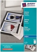 Folie do drukarek - Avery Zweckform Błyszczące folie samoprzylepne; A4 50/op., powlekane, grub - miniaturka - grafika 1