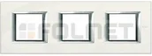 Klawisze i ramki - Bticino Ramka prostokątna lakierowana pozioma 2+2+2 moduły - Btcino Axolute HA48 - miniaturka - grafika 1