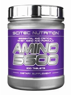 Scitec Amino 5600 / 200 tabl. - Aminokwasy - miniaturka - grafika 2