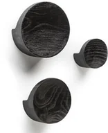 Wieszaki i stojaki - Born in Sweden Wieszak Play czarny 3 szt. mix 7340140 - miniaturka - grafika 1