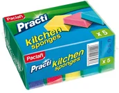 Akcesoria do myjek - Paclan Gąbka kuchenna  5 szt. - miniaturka - grafika 1